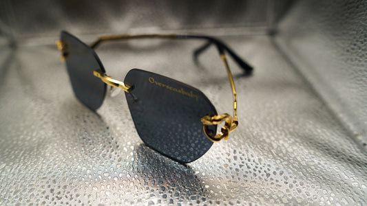 Overseasbaby luxury Black Sunglasses