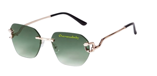 Overseasbaby luxury Green Sunglasses