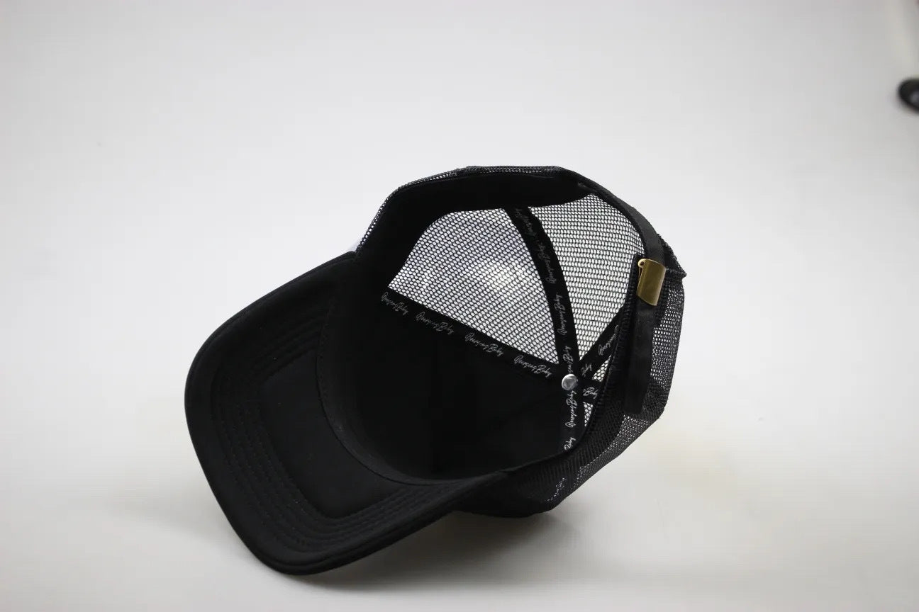 Essential Overseasbaby Black trucker Your Go-to Cap