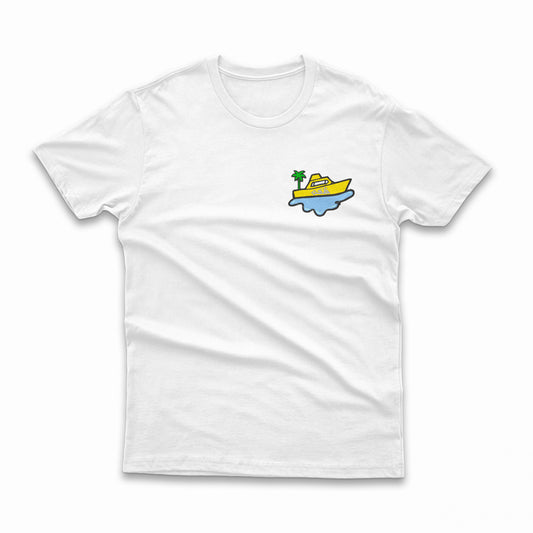 OverSeasBaby yacht club shirt (White) - Overseasbaby